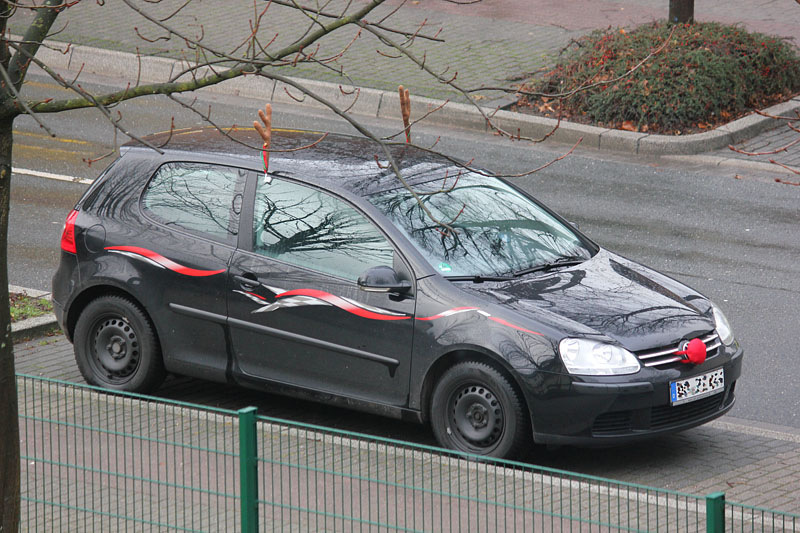 Rudolph the Red Nosed Volkswagen