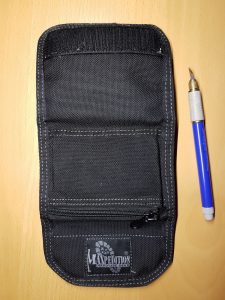 maxpedition wallet before remore the velcro